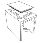 Garwoods 英國樂思 EC-7138IC-KBR 29厘米 2800W 嵌入式單頭電磁爐 (拉絲鉛灰玻璃)